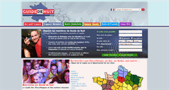 Desktop Screenshot of guidedenuit.com